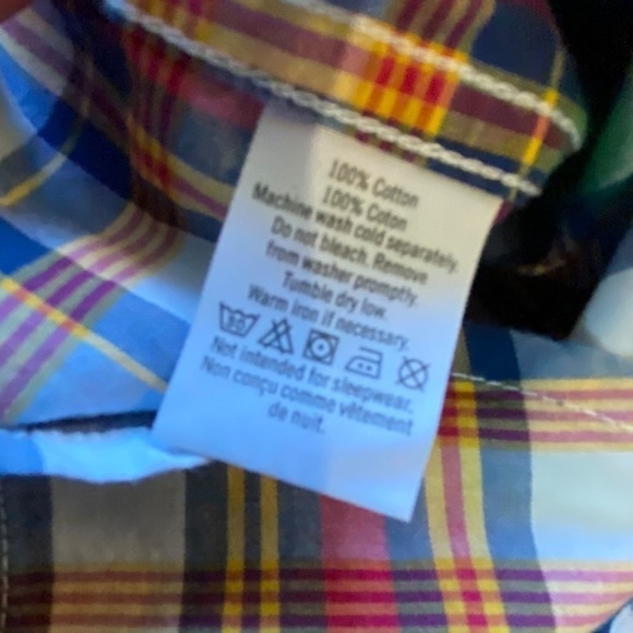 Janie and Jack Toddler Plaid Long Sleeve Shirt Size 2T - Picture 4 of 9